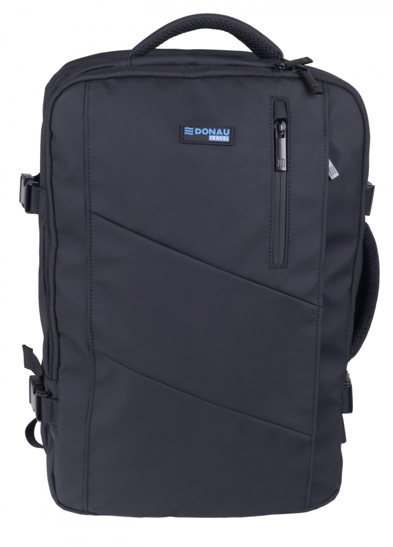 Plecak DONAU TRAVEL Prague, 17", 32l, USB + kabel, czarny, Torby, teczki i plecaki, Akcesoria komputerowe