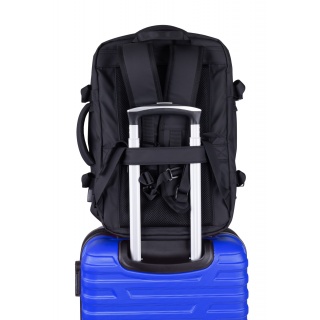 Plecak DONAU TRAVEL Prague, 17", 32l, USB + kabel, czarny, Torby, teczki i plecaki, Akcesoria komputerowe