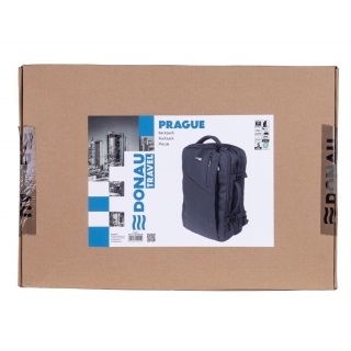 Plecak DONAU TRAVEL Prague, 17", 32l, USB + kabel, czarny, Torby, teczki i plecaki, Akcesoria komputerowe
