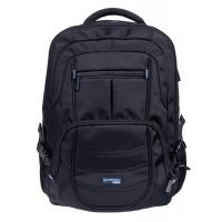 Plecak DONAU TRAVEL Amsterdam, 17", 35l, USB + kabel USB-C, czarny, Torby, teczki i plecaki, Akcesoria komputerowe