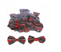 DEKORACYJNE KOKARDKI Z POLIESTRU 4CM/6CM, Kokardy, Art. dekoracyjne i prezentowe