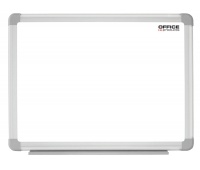 Dry-wipe magnetic whiteboard, OFFICE PRODUCTS, 40x30cm, lacquered, aluminium frame