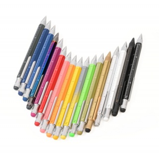 Długopis wielozadaniowy TROIKA Construction, niebieski, Długopisy, Artykuły do pisania i korygowania