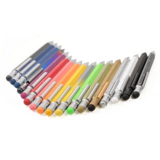 Długopis wielozadaniowy TROIKA Construction, biały, Długopisy, Artykuły do pisania i korygowania