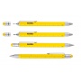 Multitasking ballpoint pen TROIKA Construction, yellow