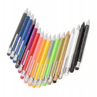 Długopis wielozadaniowy TROIKA Construction, ż&oacute;łty, Długopisy, Artykuły do pisania i korygowania