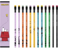 Zestaw 12 miękkich ołówków BLACKWING X MOLESKINE Peanuts 2025, Ołówki, Artykuły do pisania i korygowania