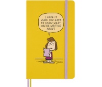 Notebook MOLESKINE Peanuts Patty 2025, L, 13x21cm, ruled, limited edition