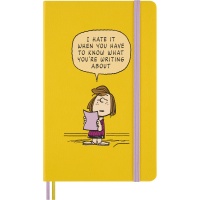 Notebook MOLESKINE Peanuts Patty 2025, L, 13x21cm, ruled, limited edition