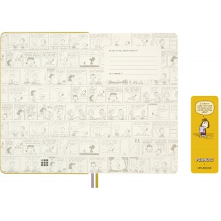 Notes MOLESKINE Peanuts Patty 2025, L, 13x21cm, w linie, edycja limitowana, Notatniki, Zeszyty i bloki