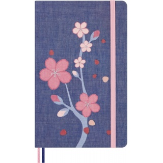 Notes MOLESKINE Sakura 2025, L, 13x21cm, gładki, edycja limitowana, w pudełku, Notatniki, Zeszyty i bloki