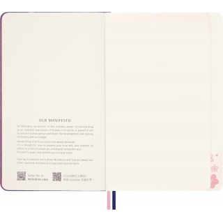 Notes MOLESKINE Sakura 2025, L, 13x21cm, gładki, edycja limitowana, w pudełku, Notatniki, Zeszyty i bloki