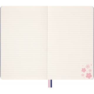 Notes MOLESKINE Sakura 2025, L, 13x21cm, w linie, edycja limitowana, w pudełku, Notatniki, Zeszyty i bloki
