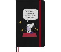 Notebook MOLESKINE Snoopy Admirer 2025, L, 13x21cm, ruled, limited edition