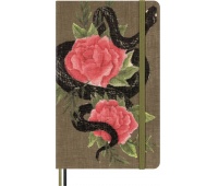 Notebook MOLESKINE Snake 2025, L, ruled, 13x21cm, limited edition