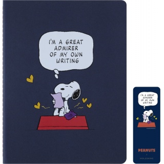 Zestaw 3 zeszytów MOLESKINE Peanuts Bundle 2025, XL, 19x25cm, w linie, edycja limitowana, Zeszyty, Artykuły szkolne