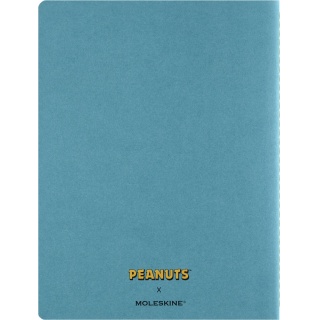 Zeszyt MOLESKINE Peanuts Linus Single Cahier, XL, 19x25cm, w linie, edycja limitowana, Zeszyty, Artykuły szkolne