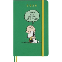 Daily planner MOLESKINE 2026, 12M, L, hard cover, 13x21cm, Peanuts Charlie&Snoopy