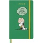 Kalendarz dzienny MOLESKINE 2026, 12M, L, twarda oprawa, 13x21cm, Peanuts Charlie&Snoopy, Kalendarze, Zeszyty i bloki