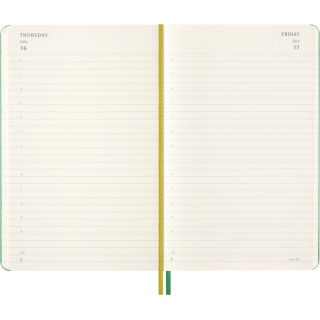 Kalendarz dzienny MOLESKINE 2026, 12M, L, twarda oprawa, 13x21cm, Peanuts Charlie&Snoopy, Kalendarze, Zeszyty i bloki