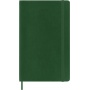 Kalendarz dzienny MOLESKINE 2026, 12M, L, miękka oprawa, 13x21cm, myrtle green, Kalendarze, Zeszyty i bloki