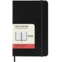 Kalendarz dzienny MOLESKINE 2026, 12M, P, twarda oprawa, 9x14cm, czarny, Kalendarze, Zeszyty i bloki