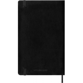 Kalendarz miesięczny MOLESKINE 2026, 12M, L, miękka oprawa, 13x21cm, czarny, Kalendarze, Zeszyty i bloki