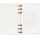 Kalendarz tygodniowy/miesięczny na spirali MOLESKINE 2026, 12M, L, miękka oprawa, 13x21cm, czarny