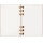 Kalendarz tygodniowy/miesięczny na spirali MOLESKINE 2026, 12M, L, twarda oprawa, 13x21cm, crush almond