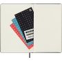 Kalendarz tygodniowy horyzontalny MOLESKINE 2025/26, 18M, L, twarda oprawa, 13x21cm, czarny, Kalendarze, Zeszyty i bloki