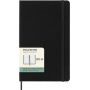 Kalendarz tygodniowy horyzontalny MOLESKINE 2025/26, 18M, L, twarda oprawa, 13x21cm, czarny, Kalendarze, Zeszyty i bloki