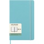 Kalendarz tygodniowy MOLESKINE 2025/26, 18M, L, twarda oprawa, 13x21cm, aquamarine, Kalendarze, Zeszyty i bloki