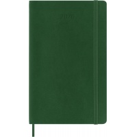 Weekly planner MOLESKINE 2026, 12M, L, soft cover, 13x21cm, myrtle green
