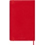 Kalendarz tygodniowy MOLESKINE 2026, 12M, L, miękka oprawa, 13x21cm, scarlet red, Kalendarze, Zeszyty i bloki