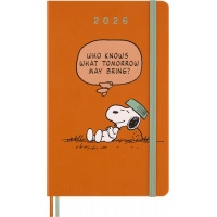 Weekly planner MOLESKINE 2026, 12M, L, hard cover, 13x21cm, Peanuts Snoopy