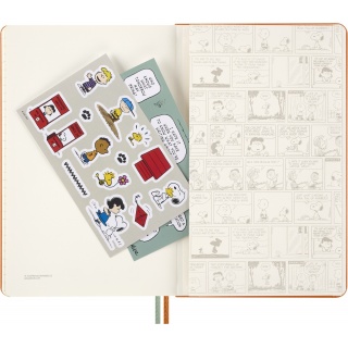Kalendarz tygodniowy MOLESKINE 2026, 12M, L, twarda oprawa, 13x21cm, Peanuts Snoopy, Kalendarze, Zeszyty i bloki