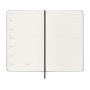 Weekly planner MOLESKINE 2026, 12M, L, hard cover, 13x21cm, black