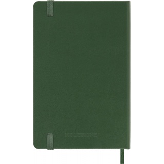 Kalendarz tygodniowy MOLESKINE 2026, 12M, P, twarda oprawa, 9x14cm, myrtle green, Kalendarze, Zeszyty i bloki