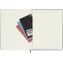 Kalendarz tygodniowy MOLESKINE 2026, 12M, XL, twarda oprawa, 19x25cm, sapphire blue, Kalendarze, Zeszyty i bloki
