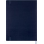 Kalendarz tygodniowy vertykalny MOLESKINE 2026, 15M, XXL, miękka oprawa, 23,5x28cm, sapphire blue, Kalendarze, Zeszyty i bloki
