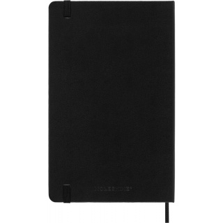 Kalendarz tygodniowy vertykalny MOLESKINE 2026, 12M, L, twarda oprawa, 13x21cm, czarny, Kalendarze, Zeszyty i bloki