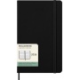 Kalendarz tygodniowy vertykalny MOLESKINE 2026, 12M, L, twarda oprawa, 13x21cm, czarny, Kalendarze, Zeszyty i bloki