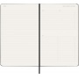 Kalendarz tygodniowy vertykalny MOLESKINE Pro 2026, 12M, L, twarda oprawa, 13x21cm, czarny, Kalendarze, Zeszyty i bloki