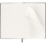 Kalendarz tygodniowy vertykalny MOLESKINE Pro 2026, 12M, L, twarda oprawa, 13x21cm, czarny, Kalendarze, Zeszyty i bloki