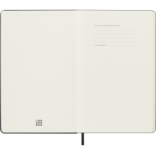 Kalendarz tygodniowy MOLESKINE Smart 2026, 12M, L, twarda oprawa, 13x21cm, czarny, Kalendarze, Zeszyty i bloki