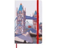 Notatnik MOLESKINE Londyn, L, 13x21cm, w linie, edycja limitowana, Notatniki, Zeszyty i bloki