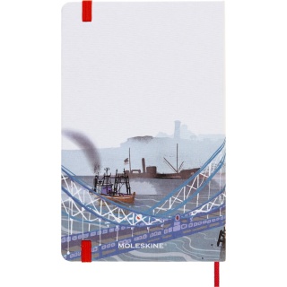 Notatnik MOLESKINE Londyn, L, 13x21cm, w linie, edycja limitowana, Notatniki, Zeszyty i bloki