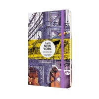 Notatnik MOLESKINE Nowy Jork, L, 13x21cm, w linie, edycja limitowana, Notatniki, Zeszyty i bloki