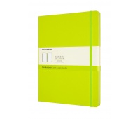 Notebook MOLESKINE Classic, XL, 19x25cm, plain, hard cover, 192 pages, lemon green