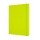 Notes MOLESKINE Classic, XL, 19x25cm, gładki, twarda oprawa, 192 strony, lemon green